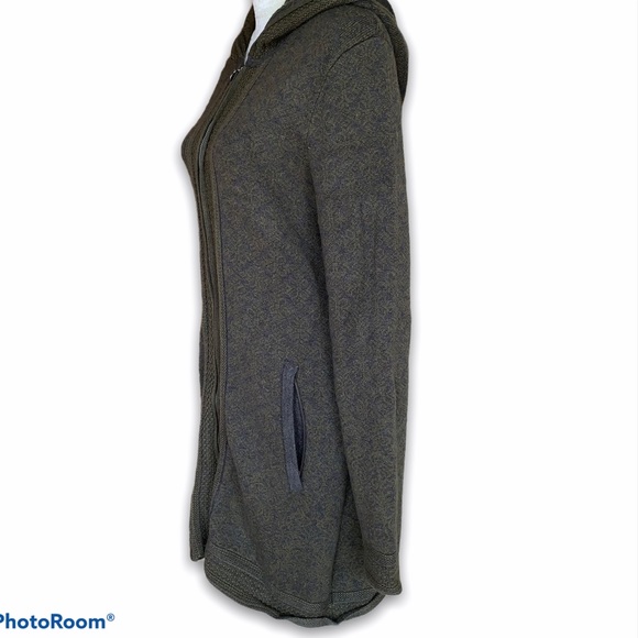 Athleta dark green full zip / L - Picture 4 of 12